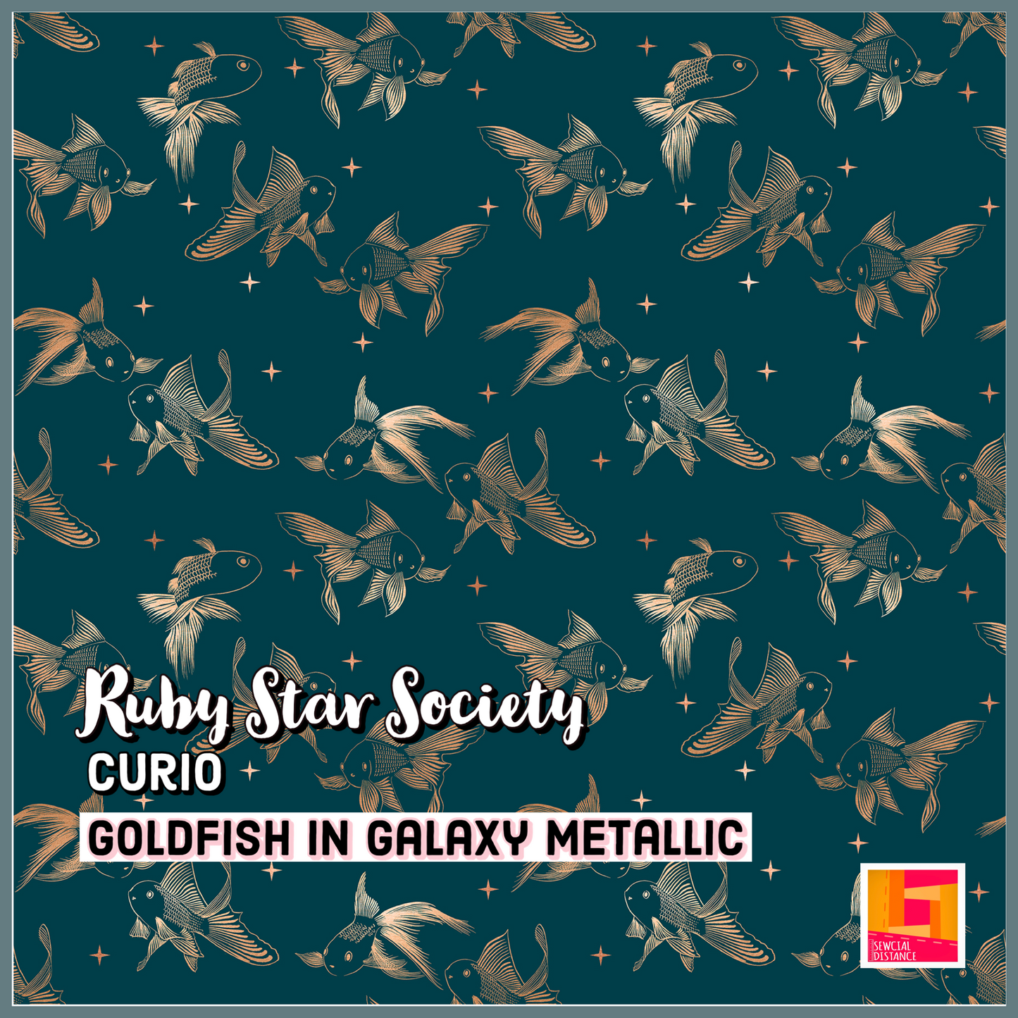Ruby Star Society-Curio-Goldfish in Galaxy Metallic