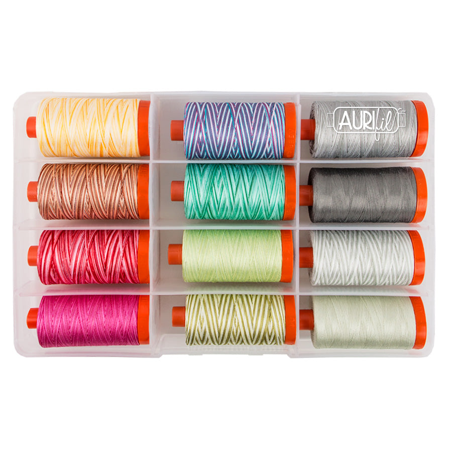 Tula Pink Premium Aurifil Thread Collection-Large Spools – Sewcial Distance